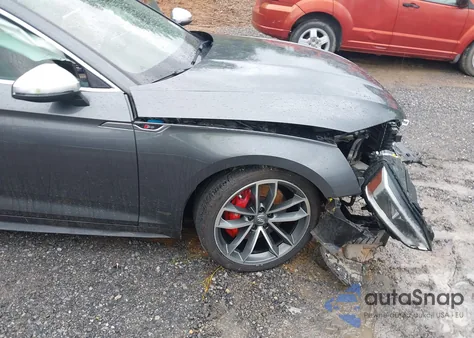 2018 Audi S5 3.0T Premium Plus from USA, damaged, VIN WAUC4CF57JA036587